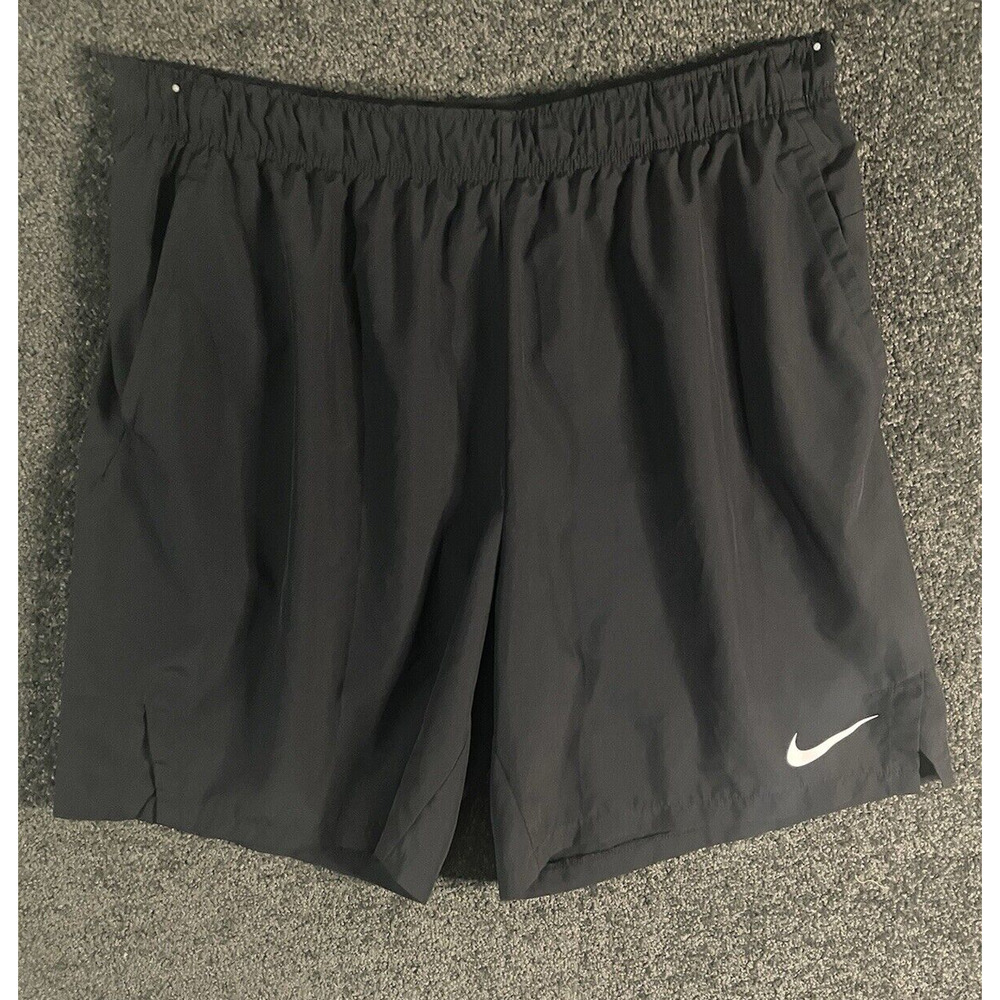 Nike Shorts Men’s XXL Black Nylon Lightweight Pockets Activewear